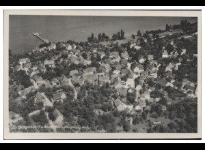 MW05949/ Dingelsdorf b. Konstanz AK seltenes Strähle Luftbild 30/40er Jahre
