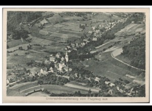MW00839/ Unter-Schönmattenwag Waldmichelbach AK seltenes Strähle Luftbild ca1938
