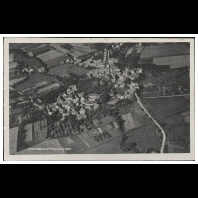 MW06348/ Altenbauna AK seltenes Strähle Luftbild 40er Jahre