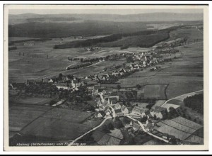 MW06149/ Absberg Mittelfranken AK Strähle seltenes Luftbild 30er Jahre