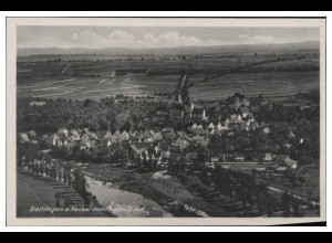 MW06171/ Beihingen b. Haiterbach AK seltenes Strähle Luftbild 30er Jahre