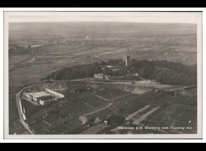 MW06236/ Heilbronn Wartberg Foto AK seltenes Strähle Luftbild 30er Jahre