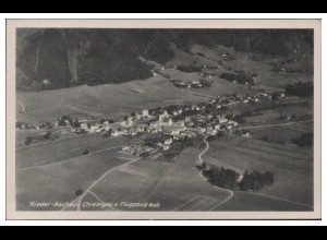 MW06193/ Nieder--Aschau Chiemgau AK seltenes Strähle Luftbild 30/40erJahre