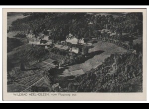MW06197/ Wildbad Adelholzen AK seltenes Strähle Luftbild 30/40erJahre