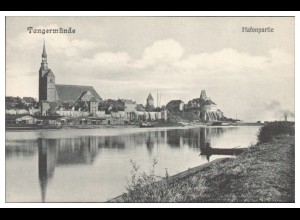 V5830-395/ Tangermünde Hafenpartie AK ca.1910