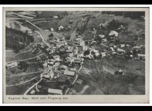 MW06454/ Englmar AK seltenes Strähle Luftbild 40er Jahre