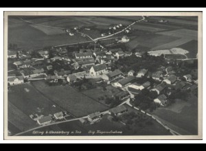 MW06524/ Edling b. Wasserburg AK seltenes Strähle Luftbild 30er Jahre
