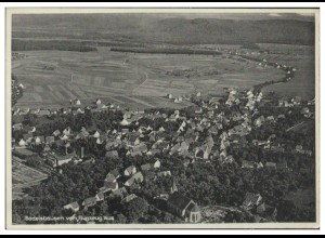 MW06535/ Zobten Bz. Breslau Schlesien AK seltenes Strähle Luftbild 40er Jahre