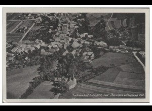 MW06556/ Sachsendorf b. Eisfeld AK seltenes Strähle Luftbild 30/40er Jahre