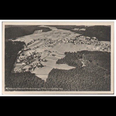 MW06667/ Masserberg Thüringen AK seltenes Strähle Luftbild 30/40er Jahre