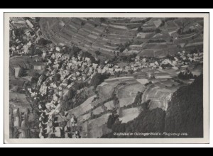 MW06671/ Gießhübel Thüringen AK seltenes Strähle Luftbild 30/40er Jahre
