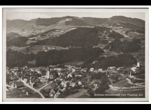MW01241/ Schönau Foto AK seltenes Strähle Luftbild ca. 1935