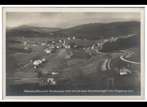 MW01248/ Schönwald Foto AK seltenes Strähle Luftbild ca. 1935