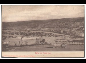 TT0031/ Bahia de Valparaiso Hafen AK Chile ca.1912