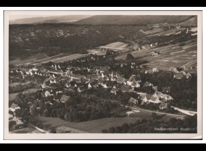 MW07411/ Haubersbronn Foto AK seltenes Strähle Luftbild 30er Jahre