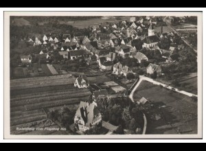 MW07410/ Rudersberg Foto AK seltenes Strähle Luftbild 30er Jahre