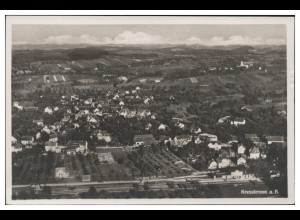 MW07372/ Kressbronn Foto AK seltenes Strähle Luftbild 30er Jahre
