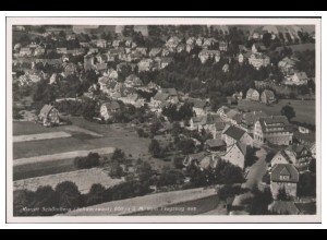 MW07367/ Schömberg Foto AK seltenes Strähle Luftbild 30er Jahre