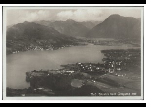 MW07605/ Bad Wiessee Foto AK seltenes Strähle Luftbild 30er Jahre
