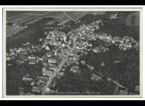MW07468/ Berghütten b. Blaubeuren AK seltenes Strähle Luftbild 30er Jahre