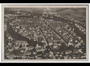MW01054/ Villingen Foto AK seltenes Strähle Luftbild ca.1935