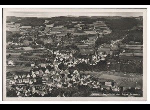 MW07687/ Vorra im Pegnitztal Foto AK seltenes Strähle Luftbild 30er Jahre