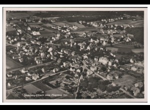 MW07734/ Nürnberg Eibach Foto AK seltenes Strähle Luftbild 30er Jahre