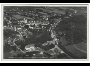 MW07760/ Wiesent b. Regensburg AK seltenes Strähle Luftbild 30er Jahre