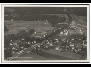 MW07974/ Ochenbruck b. Nürnberg Foto AK seltenes Strähle Luftbild 30er Jahre