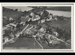MW08019/ Jettenbach am Inn AK seltenes Strähle Luftbild 30er Jahre