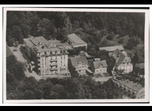 MW07923/ Bad Wörishofen Foto AK seltenes Strähle Luftbild 30er Jahre