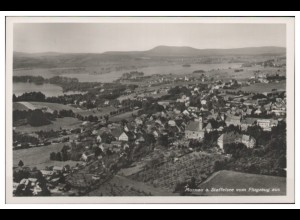 MW07834/ Murnau Foto AK seltenes Strähle Luftbild 30er Jahre