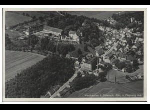 MW07807/ Warthausen b. Biberach AK seltenes Strähle Luftbild 30er Jahre