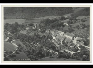 MW08029/ Tengen-Stadt AK seltenes Strähle Luftbild 30er Jahre