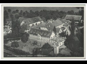 MW08030/ Kinderheim Gutshof Storzeln AK seltenes Strähle Luftbild 30er Jahre