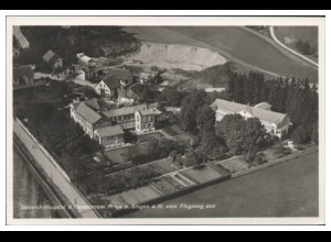 MW08031/ Arlen b. Singen Hospital Foto AK seltenes Strähle Luftbild 30er Jahre