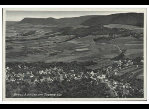 MW08218/ Bargau bei Gmünd AK seltenes Strähle Luftbild 30/40er Jahre