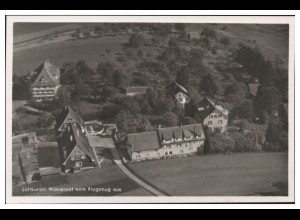 MW08355/ Wüstenrot Foto AK seltenes Strähle Luftbild 30/40er Jahre