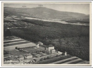 MW01134/ Bad Soden im Ts. Kreisaltersheim AK seltenes Strähle Luftbild ca.1935