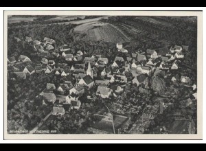 MW08382/ Michelbach a. Bilz AK seltenes Strähle Luftbild 30/40er Jahre