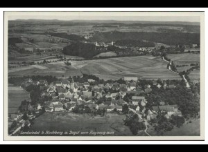 MW08428/ Lendsiedel b.Kirchberg AK seltenes Strähle Luftbild 30er Jahre