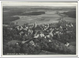 MW08445/ Kaisersbach AK seltenes Strähle Luftbild 30er Jahre