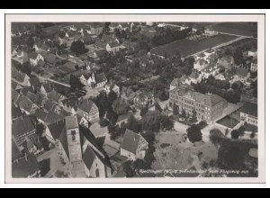 MW08540/ Riedlingen Foto AK seltenes Strähle Luftbild 30er Jahre