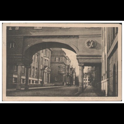 XX19178/ Rheydt Handels- und Gewerbeschule AK 1913