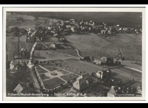 MW08677/ Masserberg Foto AK seltenes Strähle Luftbild 30er Jahre