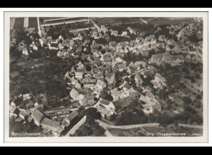 MW08698/ Ravolzhausen Foto AK seltenes Strähle Luftbild 30er Jahre