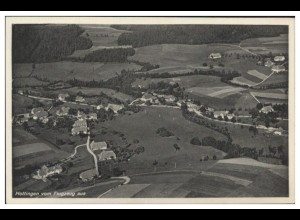 MW01220/ Hottingen bei Rickenbach AK seltenes Strähle Luftbild ca.1935