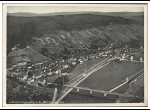 MW01525/ Klingenberg a. M. AK seltenes Strähle Luftbild ca.1935