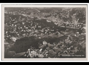MW01801/ Baden-Baden Foto AK seltenes Strähle Luftbild ca.1935