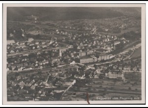 MW01833/ Gaggenau Foto AK seltenes Strähle Luftbild ca.1935